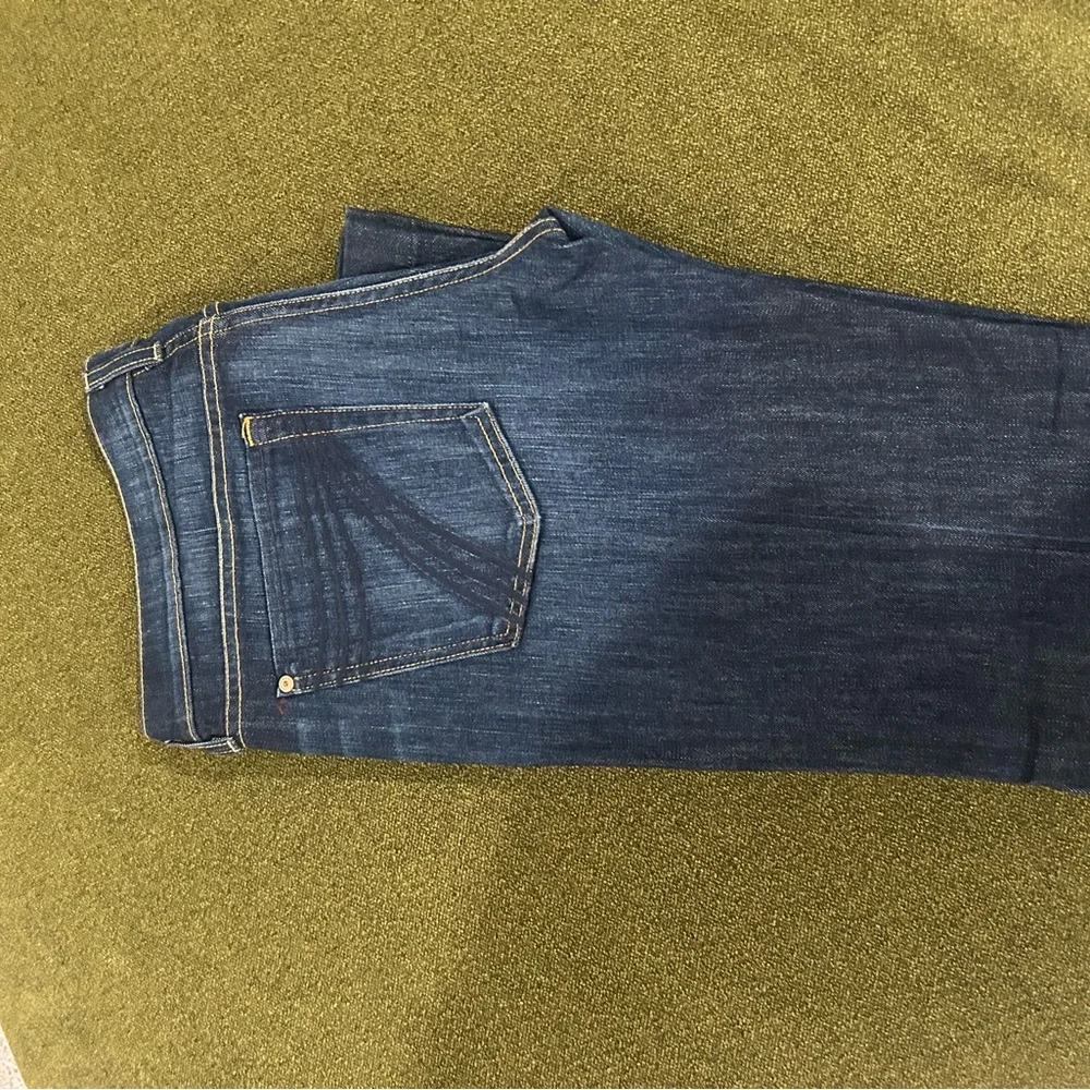 NWOT 7 For All Mankind Dark Blue Boot Cut Jeans 31inch inseam - Picture 6 of 6